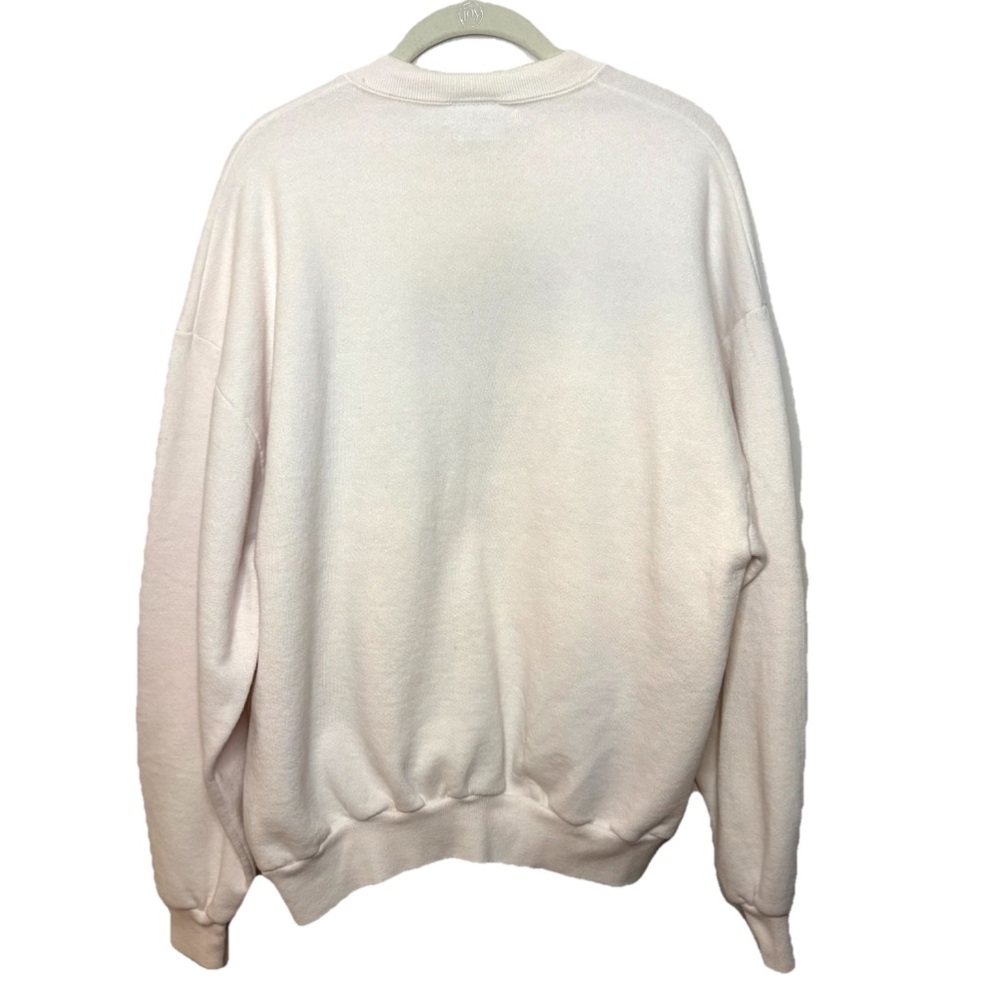 I love Jesus Jesus Loves You Vintage Crewneck Sweatshirt Women’s XL White - Picture 2 of 12